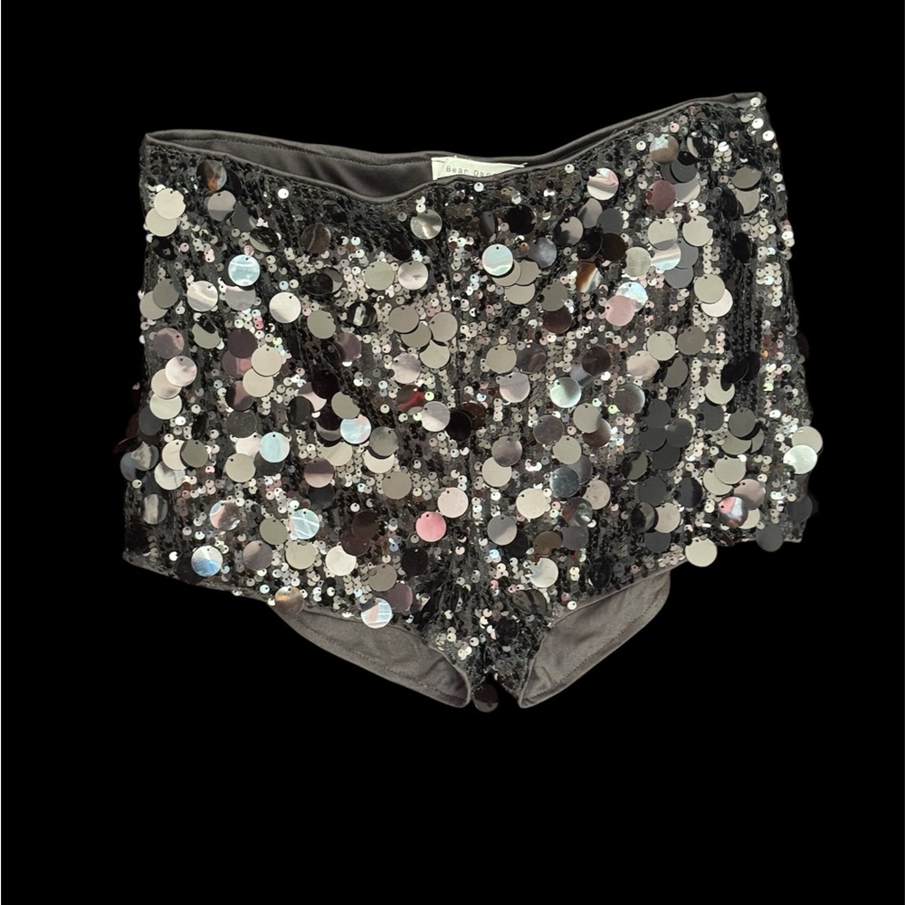 Bear Dance Black Sequence Dance Shorts